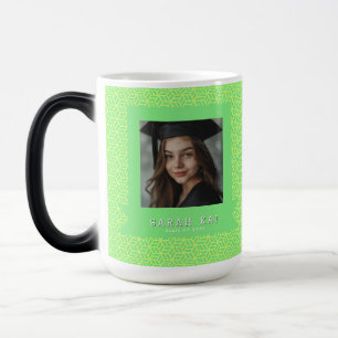 Classic Hexagonal Pattern Class Reunion Color Morph Mug