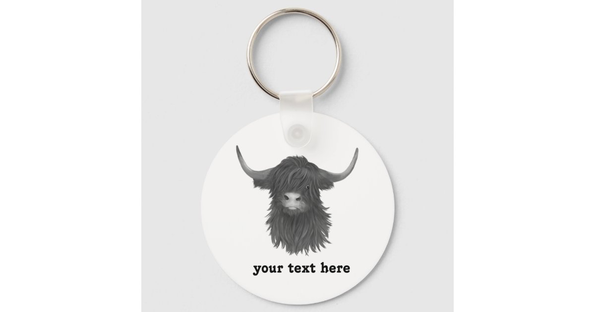 Key Chain - Highland Cow