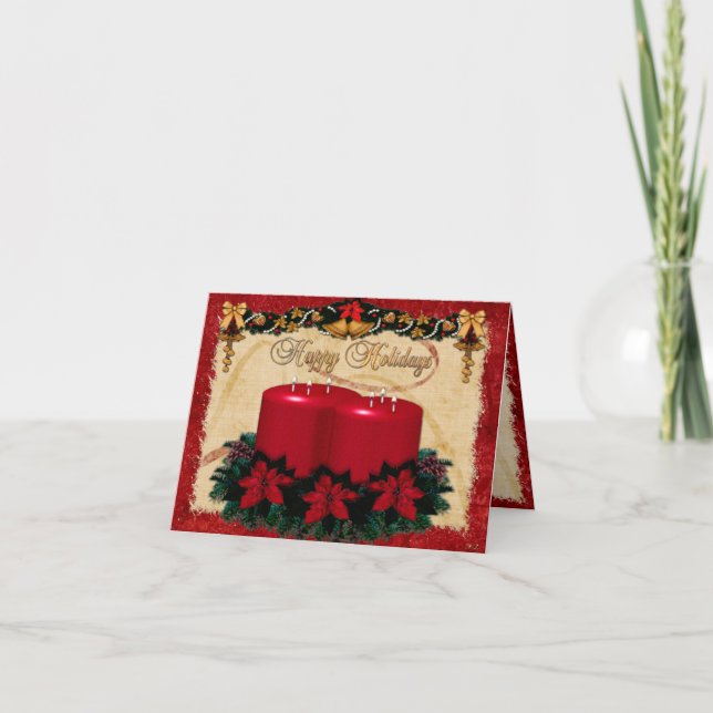 Classic Holiday Deco CUSTOM PHOTO (Front)