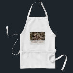 Classic Holiday Pine Cone Peace On Earth Adult Apron<br><div class="desc">Festive, earthy pine cones set off this classic, elegant design wishing Peace On Earth.</div>