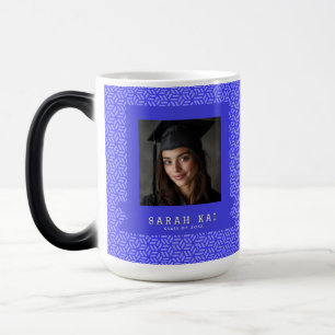Classic Honeycomb Pattern Wife Graduation Gift Color Morph Mug
