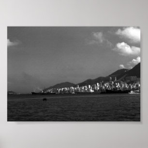 Classic Hong Kong Cityscape Poster
