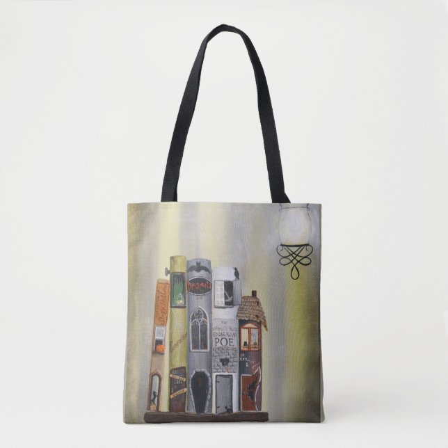 Classic Horror All-Over-Print Tote Bag (Front)