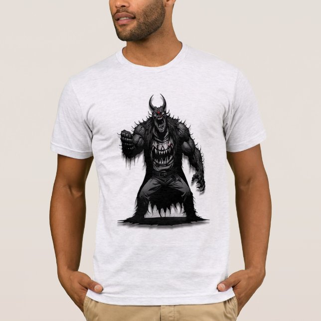 Classic Horror Movie Icons T-Shirt (Front)