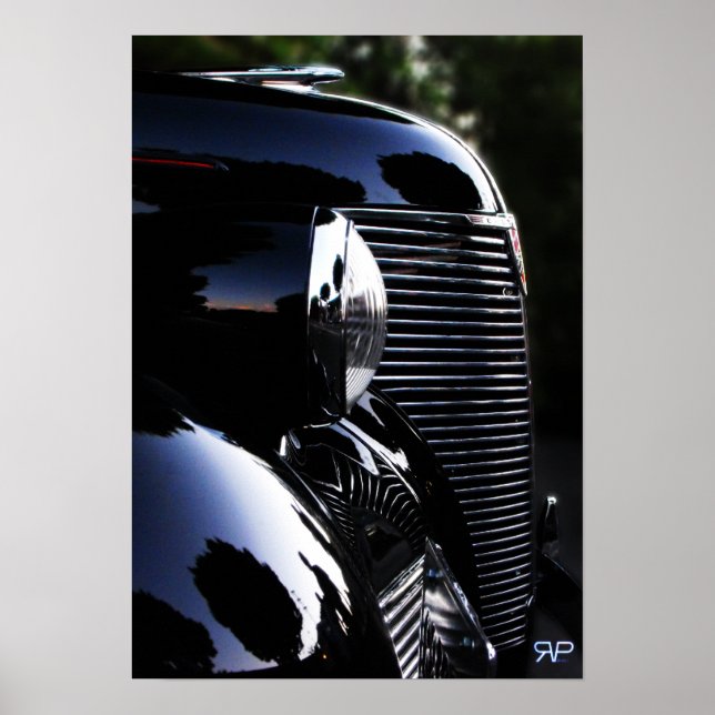 Classic Hot Rod Poster (Front)