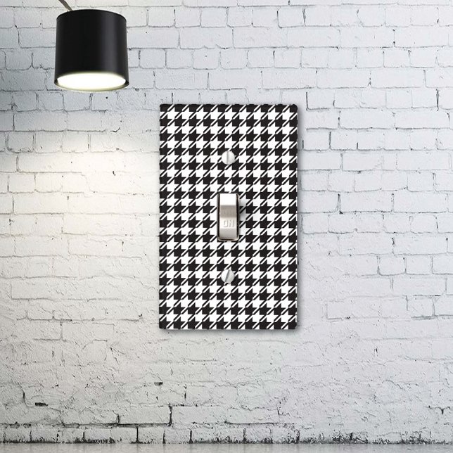 Classic Houndstooth Light Switch Cover (Creator Uploaded)