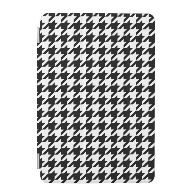 Classic houndstooth pattern Dogstooth check design iPad Mini Cover (Front)