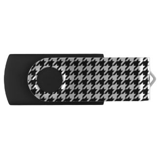 Classic houndstooth pattern Dogstooth check design USB Flash Drive