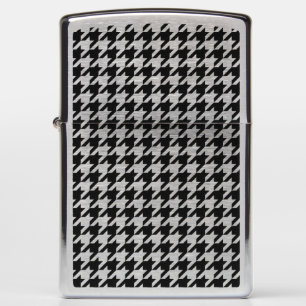 Classic houndstooth pattern Dogstooth check design Zippo Lighter