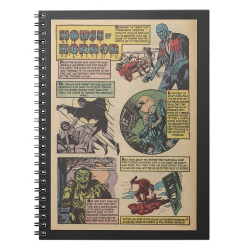 Classic House Of horrors Comic Book Monsters
