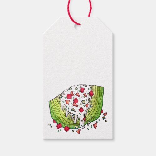 Classic Iceberg Lettuce Wedge Salad Food Foodie Gift Tags