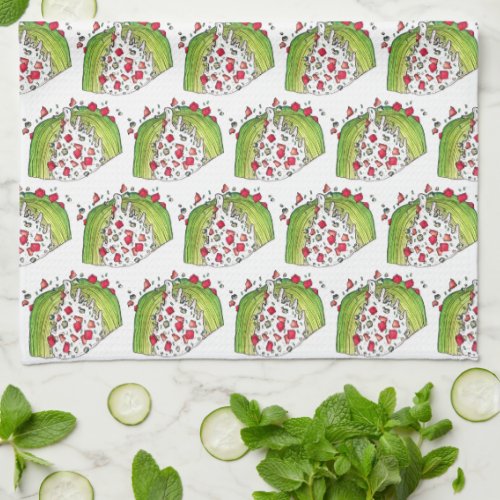 Classic Iceberg Lettuce Wedge Salad Food Foodie Kitchen Towel