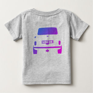 Classic Iconic British Austin mini car Baby T-Shirt