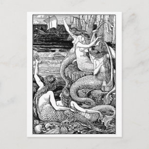 Classic Illustration Postcard