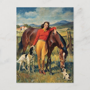 Classic Illustration Postcard