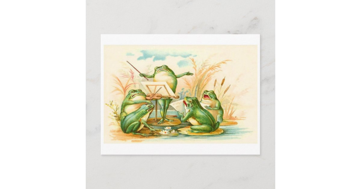 Classic Illustration Postcard | Zazzle