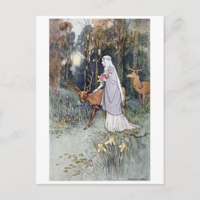 Classic Illustration Postcard (Front)