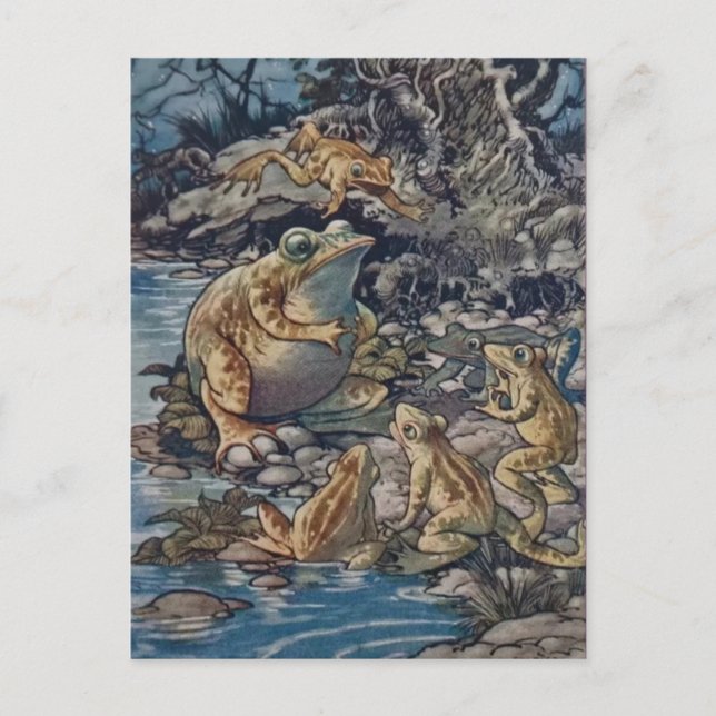 Classic Illustration Postcard (Front)