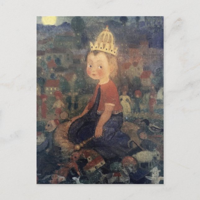 Classic Illustration Postcard (Front)