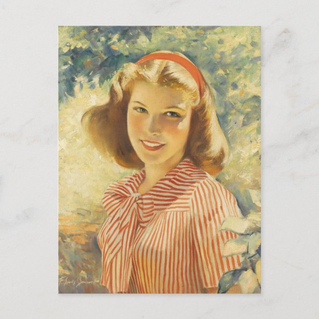 Classic Illustration Postcard (Front)