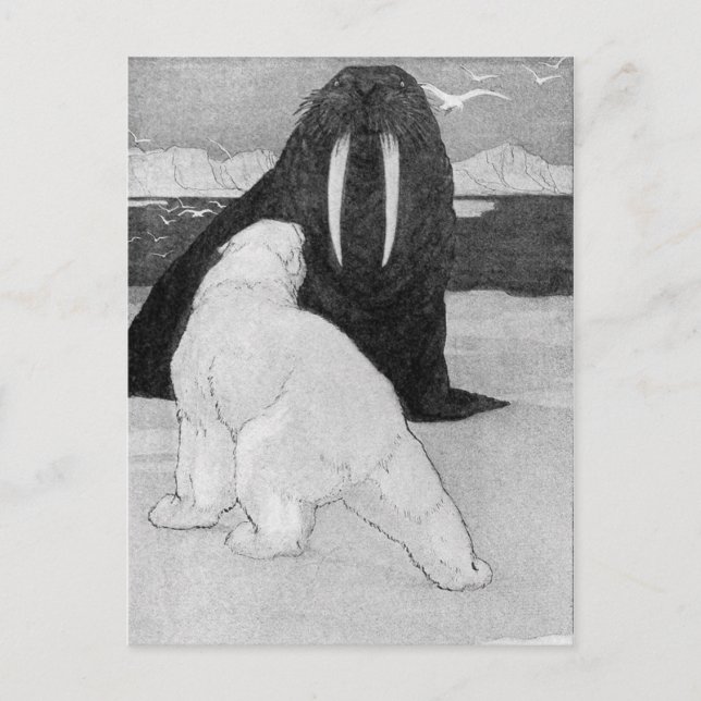 Classic Illustration Postcard (Front)