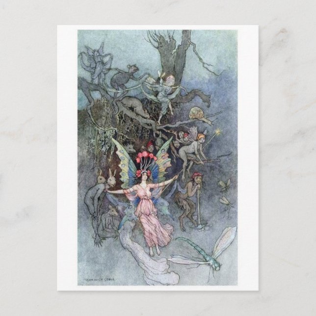 Classic Illustration Postcard