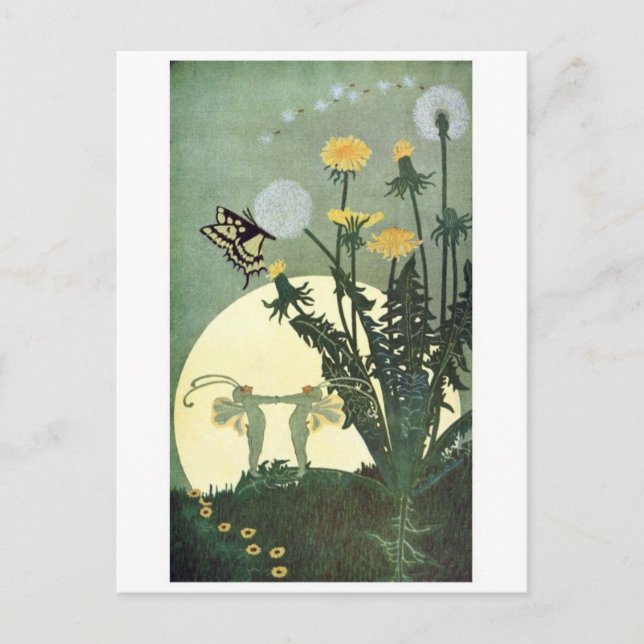 Classic Illustration Postcard (Front)