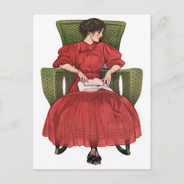 Classic Illustration Postcard (Front)