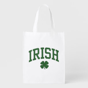 Classic Irish Pride Shamrock - St. Patrick's Day Grocery Bag
