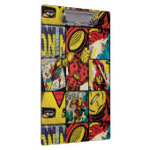 Classic Iron Man Comic Book Pattern Clipboard | Zazzle