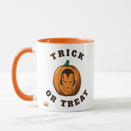 Classic Iron Man Logo Jack_o_lantern Mug