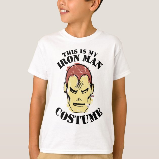 Iron man t outlet shirt costume