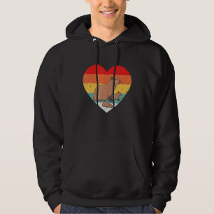 Classic Ironic Rodent Capybara Witty Animal  Lifet Hoodie