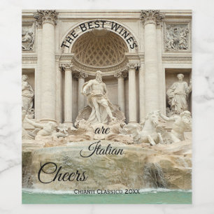 Classic Italian Wine Label