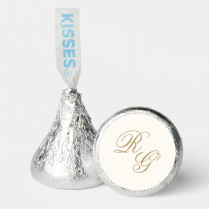 Classic Ivory and Gold Timeless Wedding Hershey®'s Kisses®