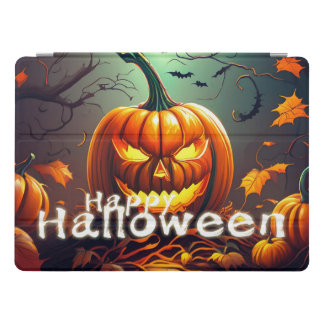 Classic Jack-o-Lantern Bats Twisted Tree Art iPad Pro Cover