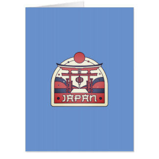Classic Japan Greetings Card