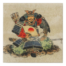 Classic Japanese Warrior Painting