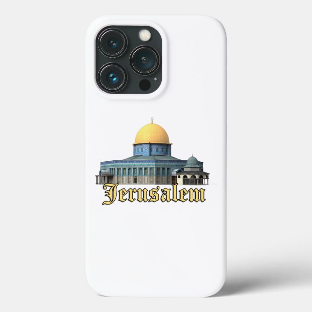 Classic Jerusalem Dome of The Rock Design Case-Mate iPhone Case (Back)