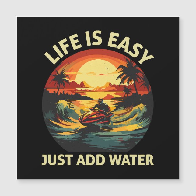 Classic Jet Ski skier (Front)