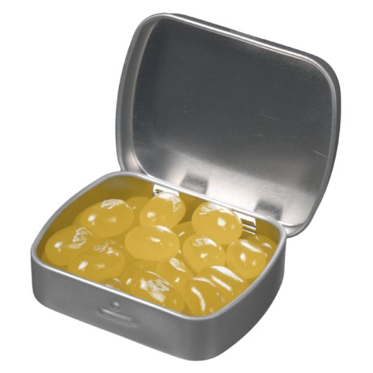 Classic Jorge Lemon Cake Box Jelly Belly Tin (Opened)