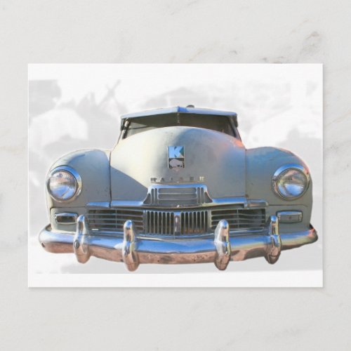 Classic Kaiser Auto Postcard