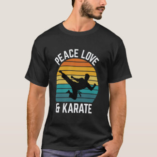 Classic Karate I Love Karate for Kids, Teens, Boys T-Shirt