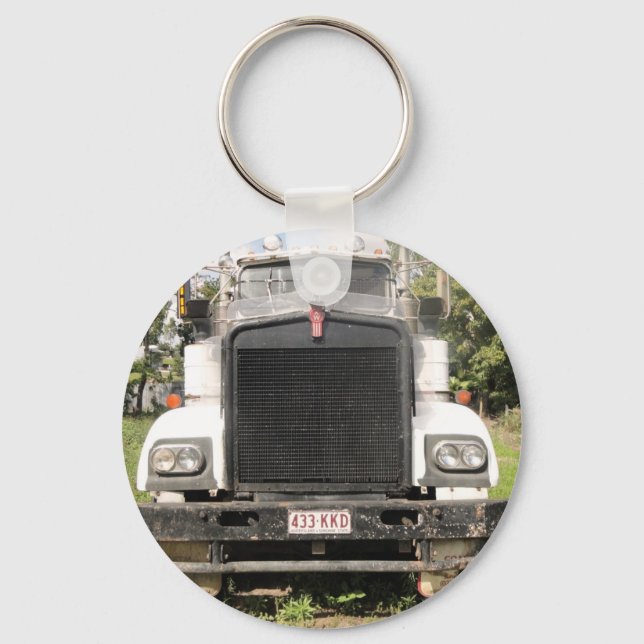 Classic Kenworth Truck Keychain (Front)