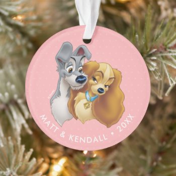 Classic Lady And The Tramp Ornament by OtherDisneyBrands at Zazzle