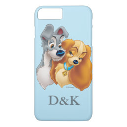 Classic Lady and the Tramp Snuggling | His &amp; Hers iPhone 8 Plus/7 Plus Case