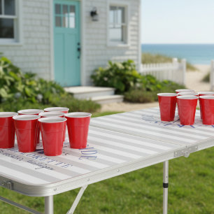 Classic Lake Bachelorette Girls Weekend Beer Pong Table