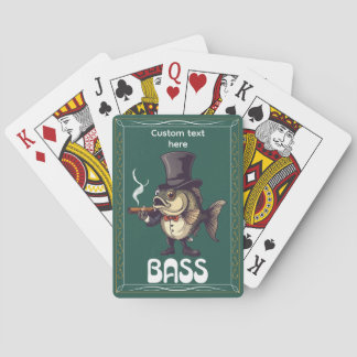Classic Lake Largemouth Bass Tycoon Poker Cards