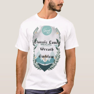 Classic Laurel Wreath Emblem  T-Shirt