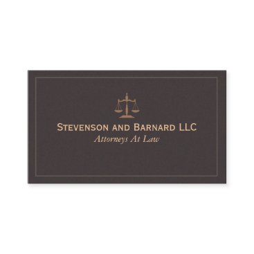 Classic Lawyer, Attorney Business Card Classic Lawyer, Attorney Business Card